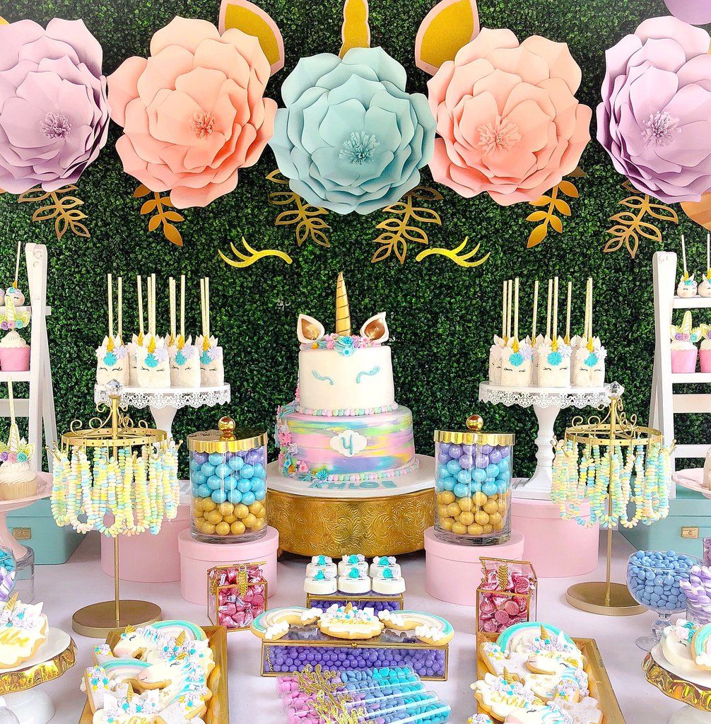 ..O Fiesta unicornio en el jardin!